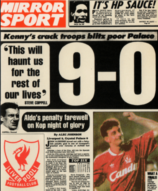 Liverpool 9-0 C. Palace 