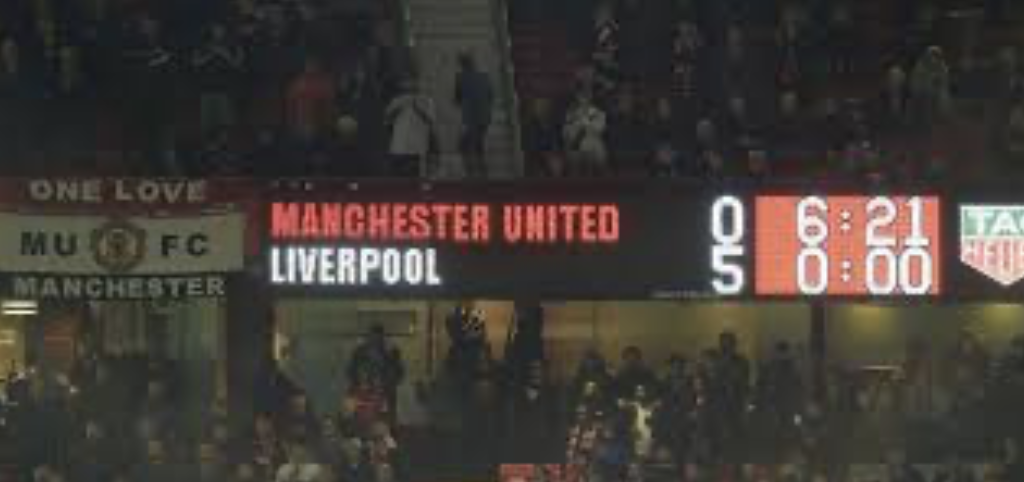 Man United 0-5 Liverpool